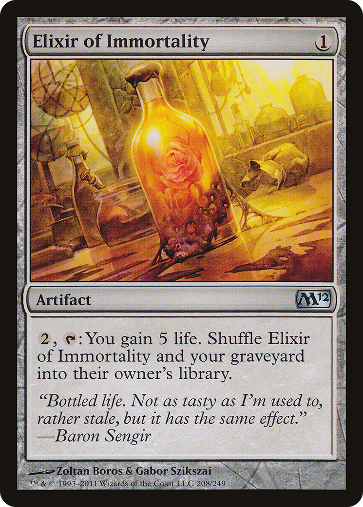 Elixir of Immortality (M12-208) - Magic 2012