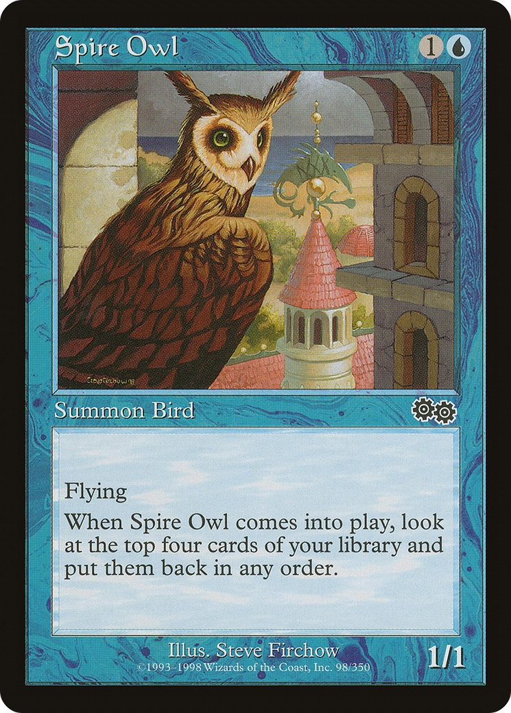 Spire Owl (USG-098) - Urza's Saga