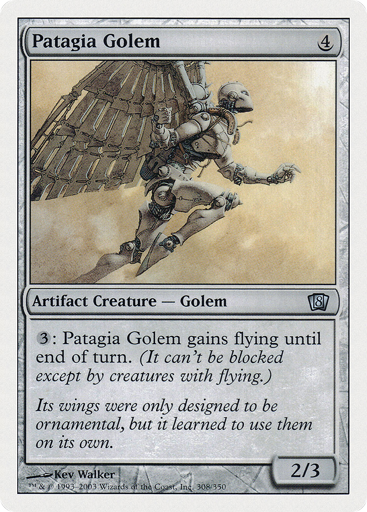 Patagia Golem (8ED-308) - Eighth Edition