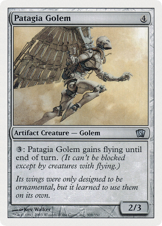 Patagia Golem (8ED-308) - Eighth Edition