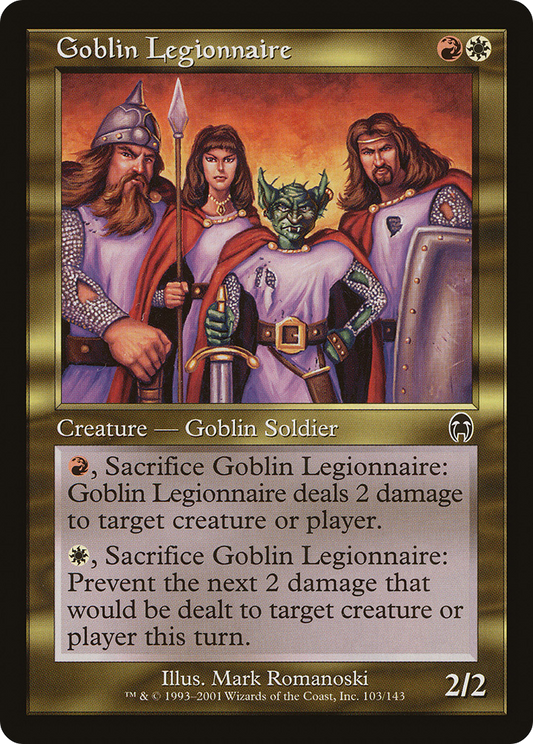 Goblin Legionnaire (APC-103) - Apocalypse Foil