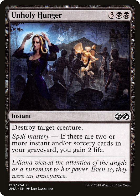 Unholy Hunger (UMA-120) - Ultimate Masters Foil