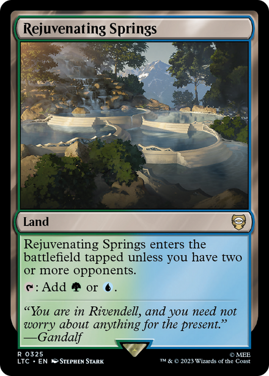 Rejuvenating Springs (LTC-325) - Tales of Middle-earth Commander