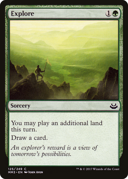 Explore (MM3-125) - Modern Masters 2017 Foil
