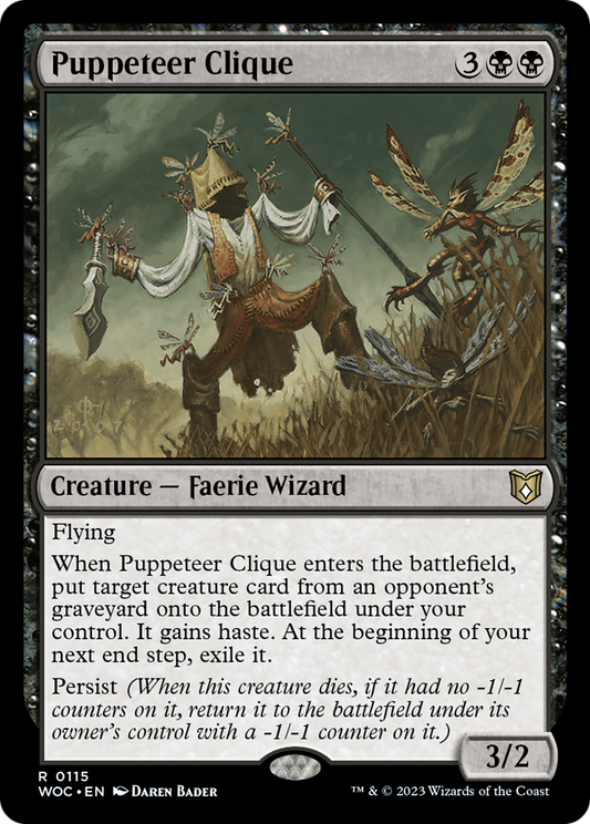 Puppeteer Clique (WOC-115) - Wilds of Eldraine Commander