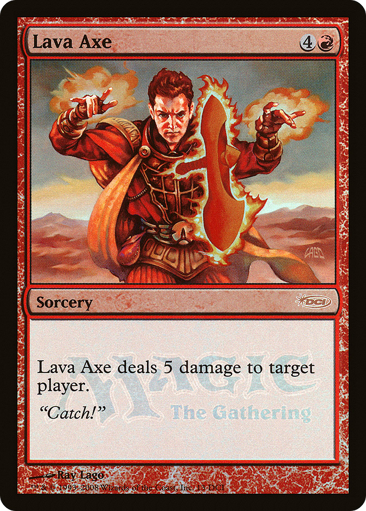 Lava Axe (PDCI-013) - DCI Promos Foil