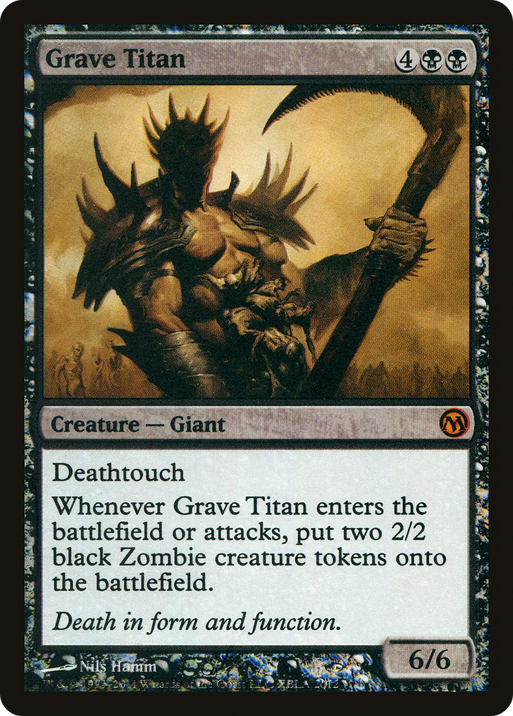 Grave Titan (PDP12-002) - Duels of the Planeswalkers 2012 Promos  Foil