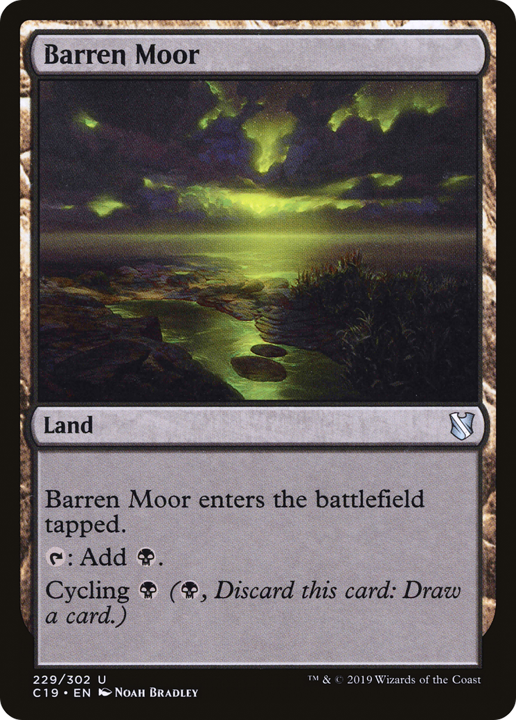 Barren Moor (C19-229) - Commander 2019