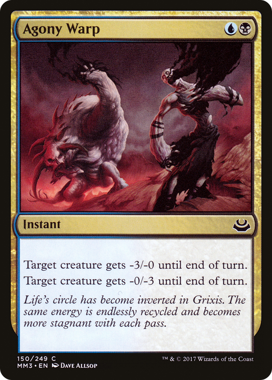 Agony Warp (MM3-150) - Modern Masters 2017
