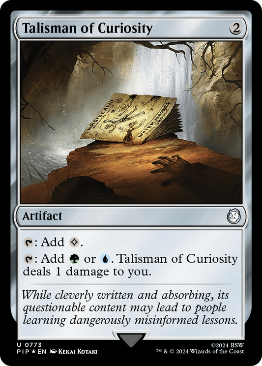 Talisman of Curiosity (PIP-773) - Fallout Foil