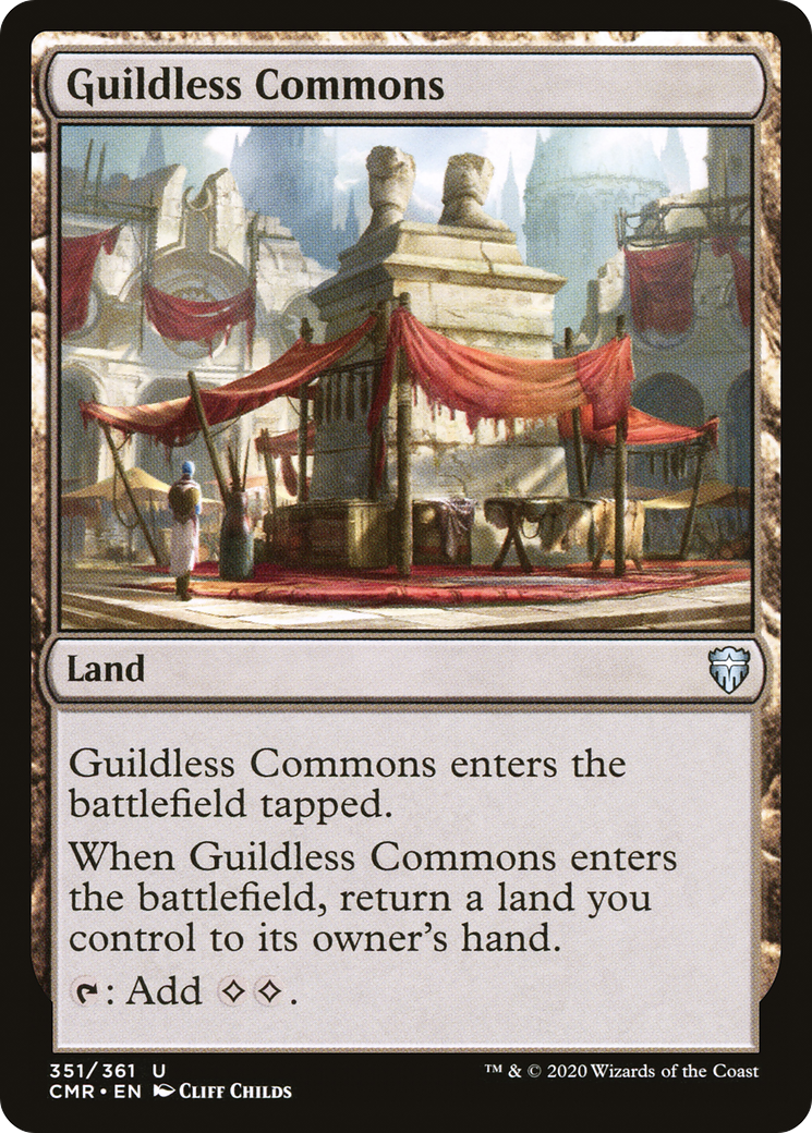 Guildless Commons (CMR-351) - Commander Legends Foil