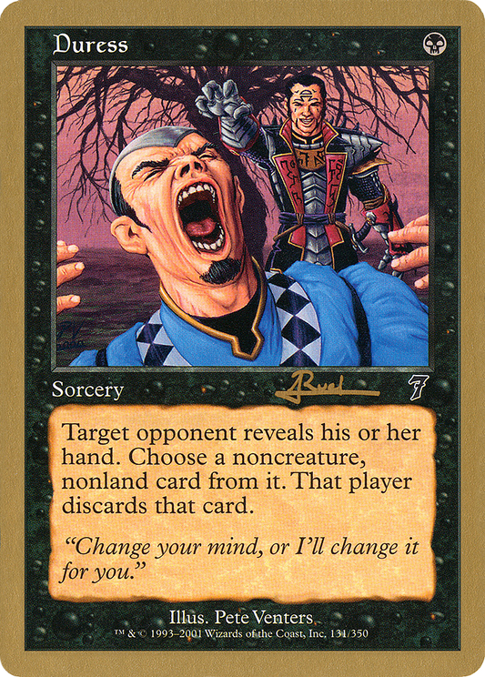 Duress (WC01-AR131) - World Championship Decks 2001