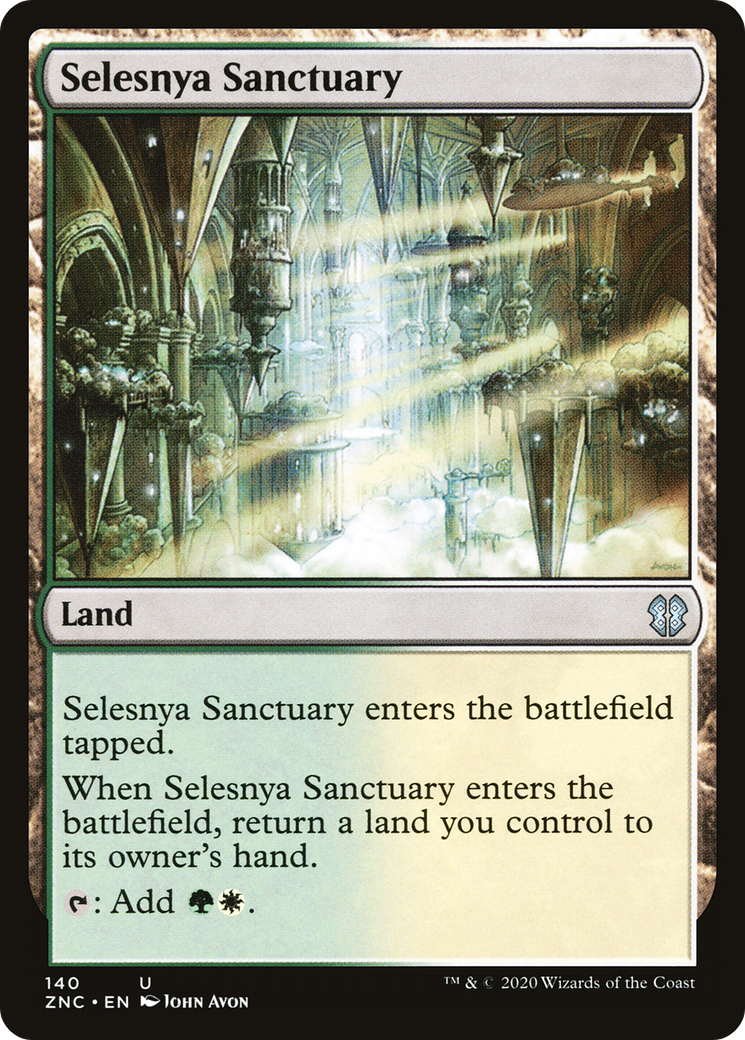 Selesnya Sanctuary (ZNC-140) - Zendikar Rising Commander