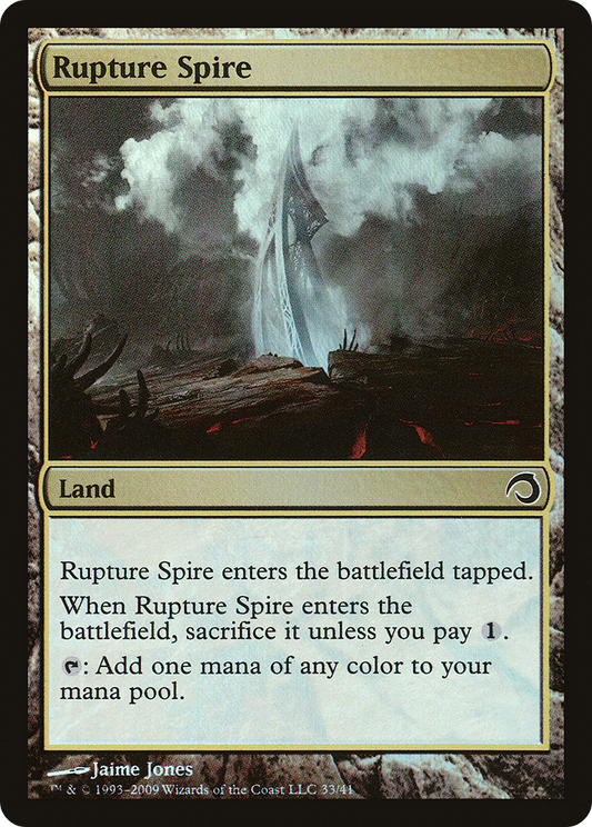 Rupture Spire (H09-033) - Premium Deck Series: Slivers Foil