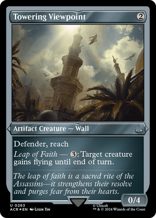 Towering Viewpoint (ACR-263) - Assassin's Creed Etched Foil