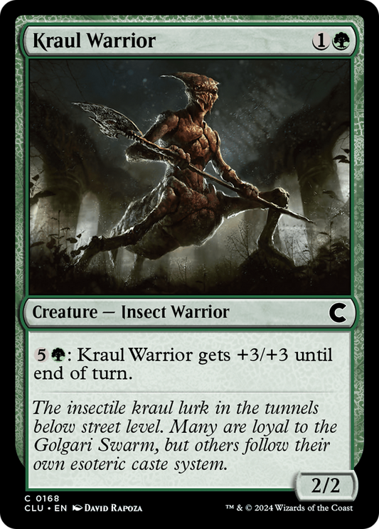 Kraul Warrior (CLU-168) - Ravnica: Clue Edition