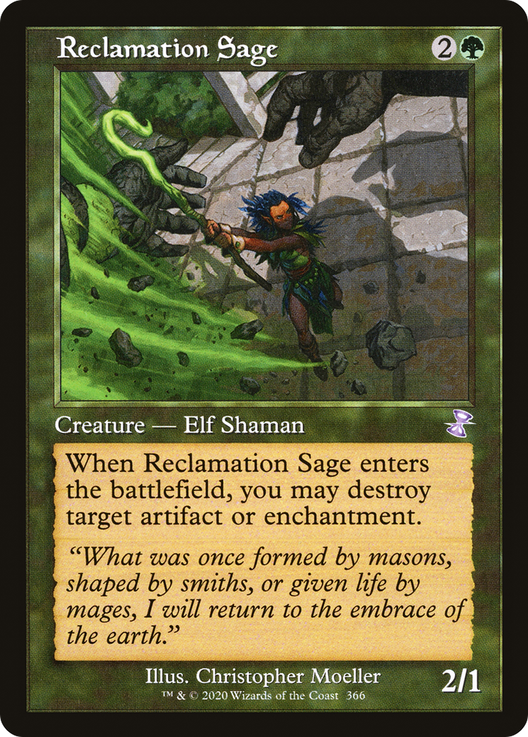 Reclamation Sage (TSR-366) - Time Spiral Remastered Foil