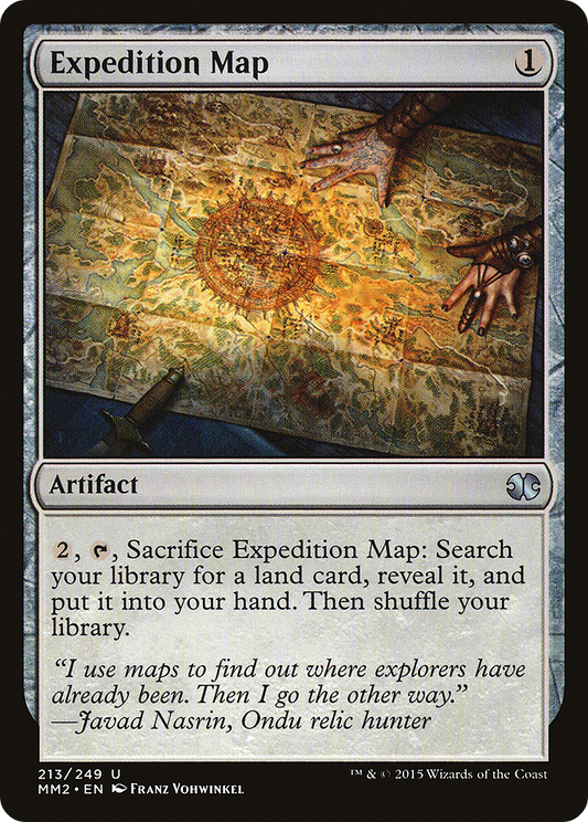 Expedition Map (MM2-213) - Modern Masters 2015 Foil
