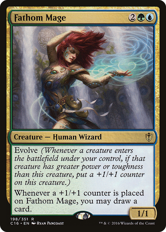 Fathom Mage (C16-198) - Commander 2016