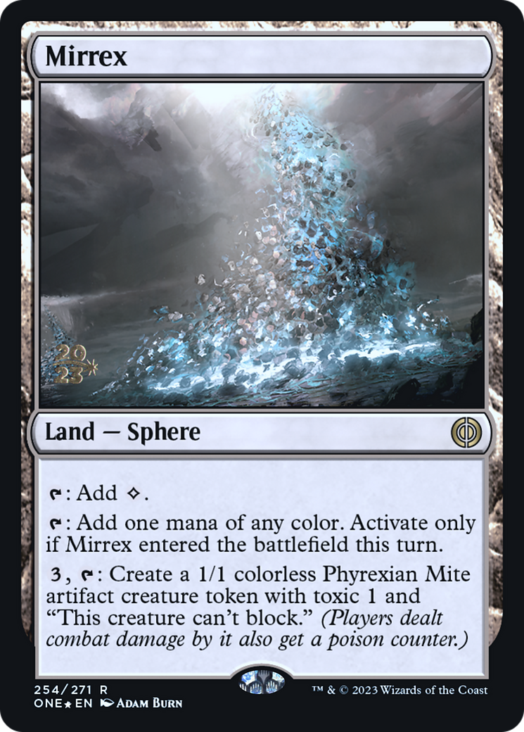 Mirrex (PONE-254S) - Phyrexia: All Will Be One Promos Foil