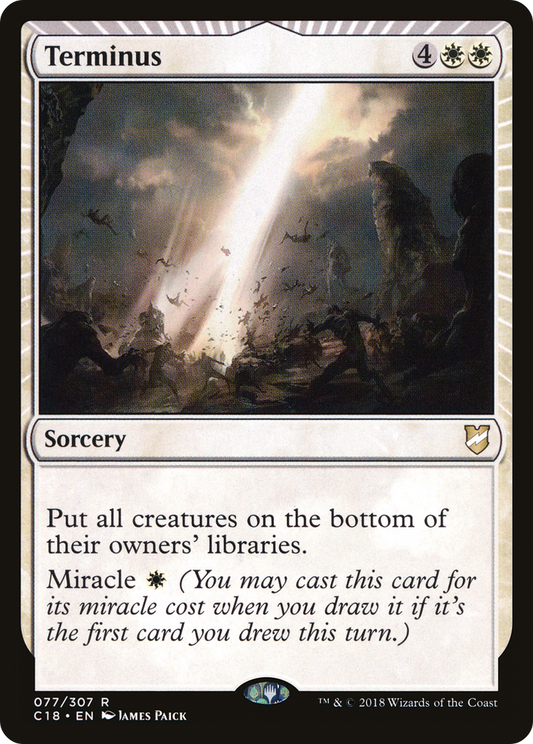 Terminus (C18-077) - Commander 2018: (miracle)