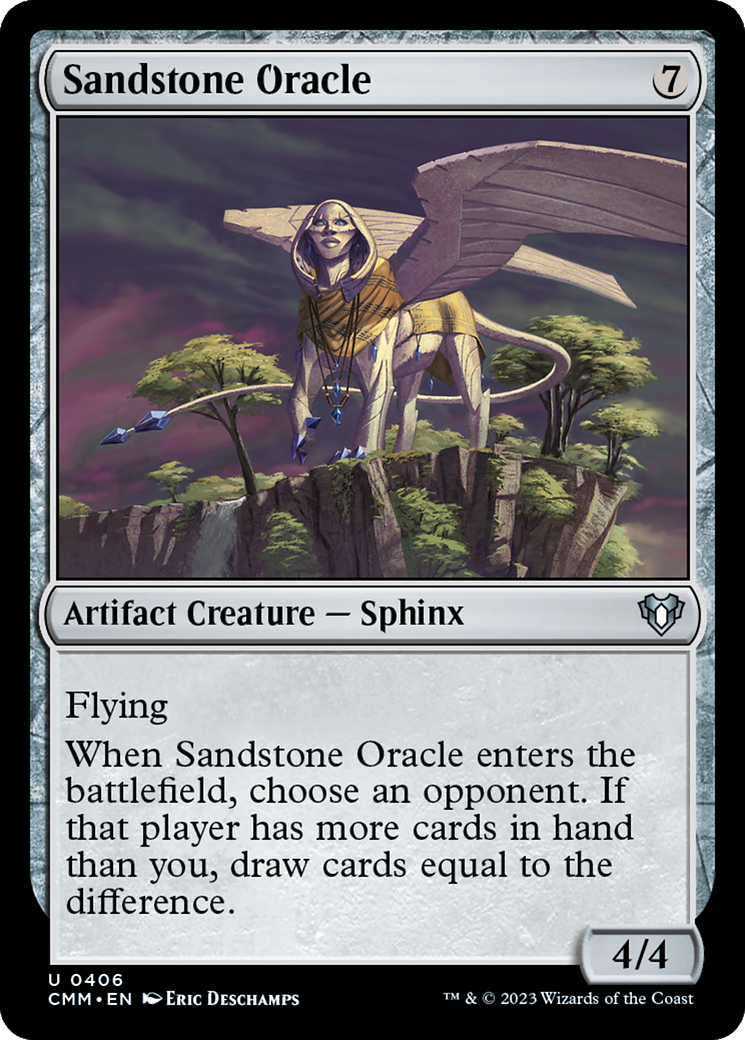 Sandstone Oracle (CMM-406) - Commander Masters Foil