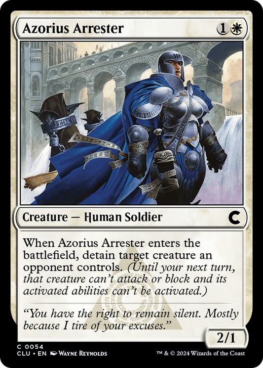 Azorius Arrester (CLU-054) - Ravnica: Clue Edition