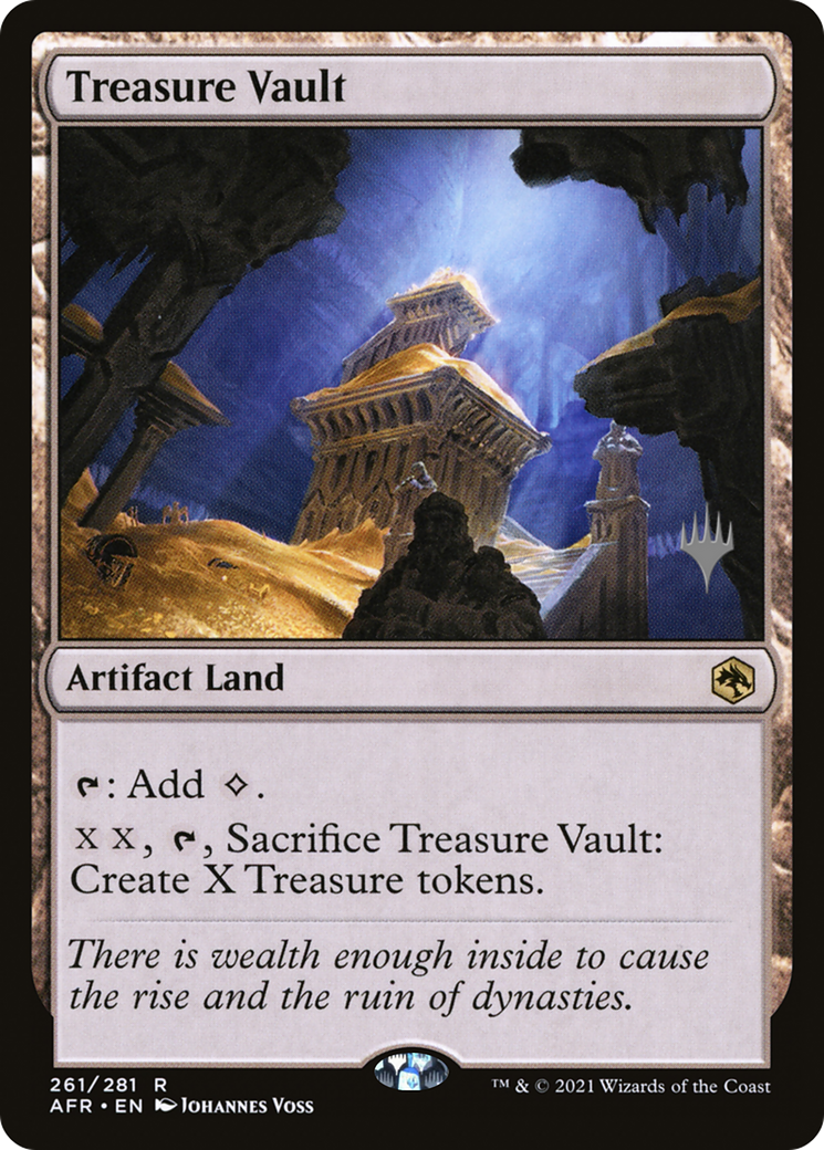 Treasure Vault (PPAFR-261P) - Adventures in the Forgotten Realms Promos Foil (Promo Pack)