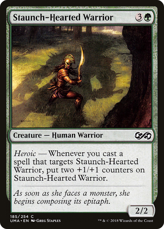 Staunch-Hearted Warrior (UMA-185) - Ultimate Masters