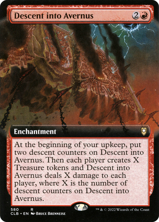 Descent into Avernus (CLB-580) - Commander Legends: Battle for Baldur's Gate: (Extended Art)