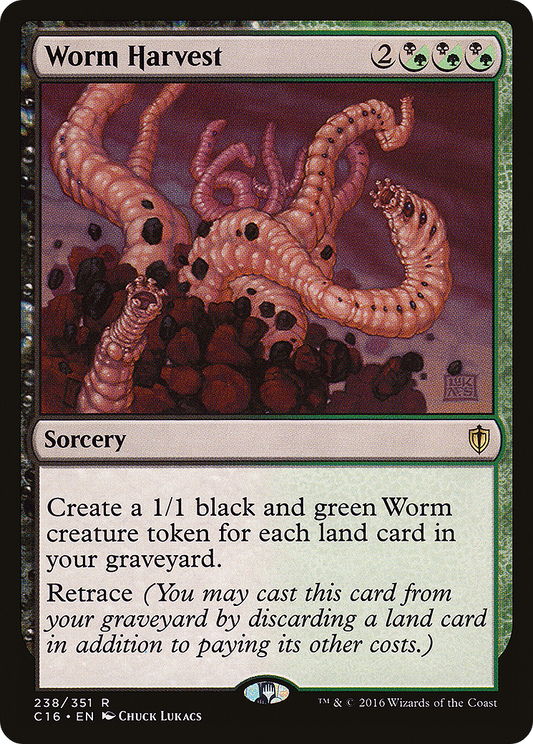 Worm Harvest (C16-238) - Commander 2016