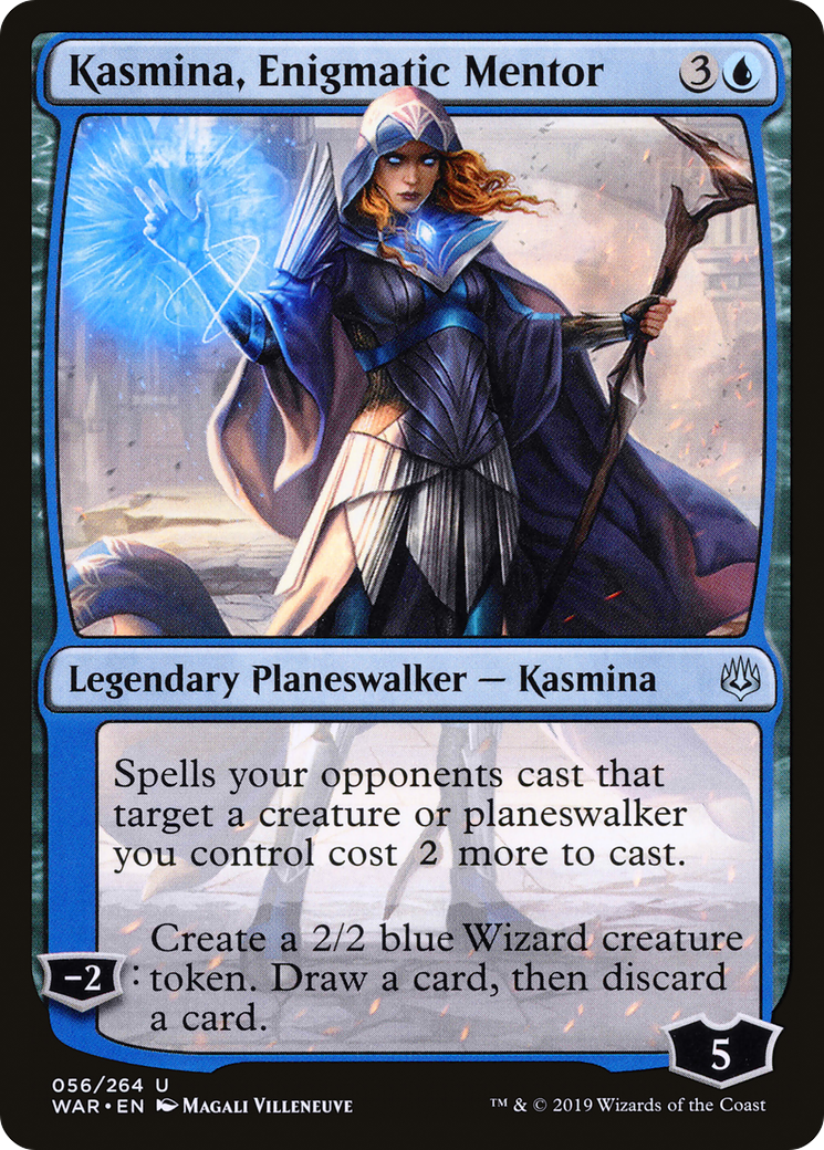 Kasmina, Enigmatic Mentor (WAR-056) - War of the Spark Foil