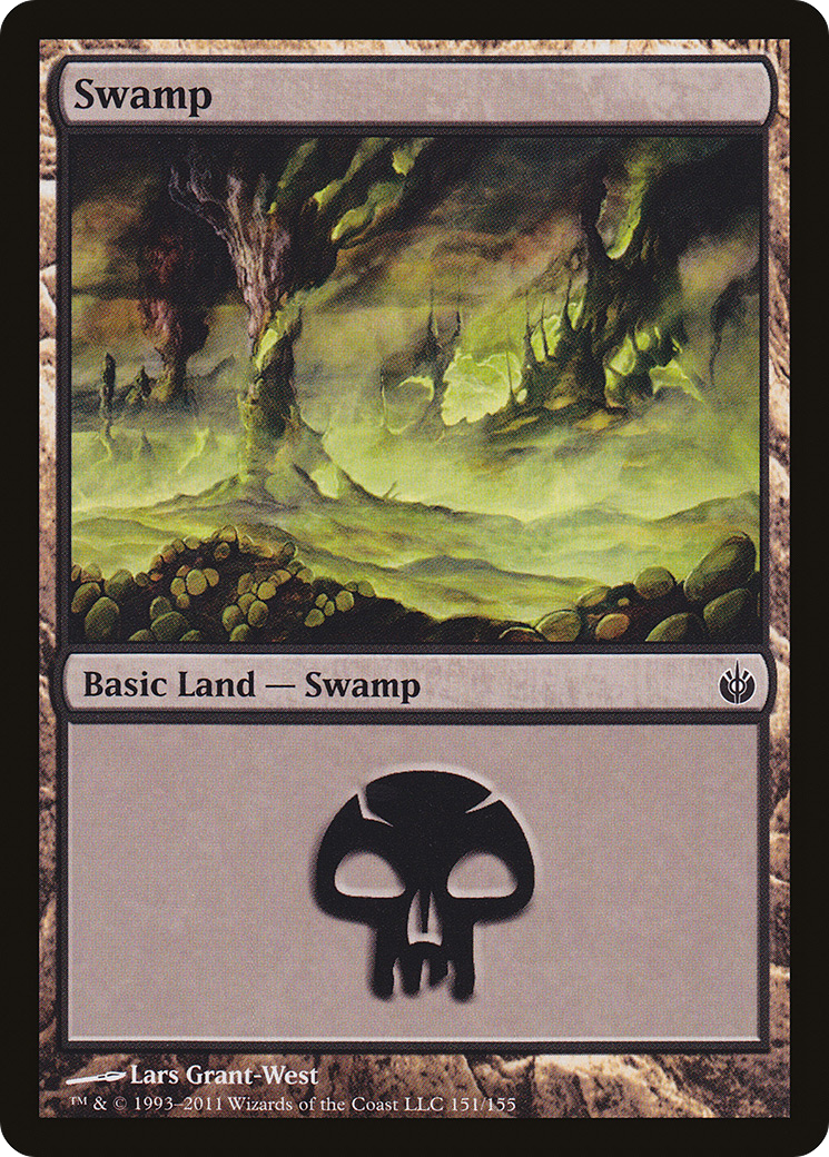 Swamp (MBS-151) - Mirrodin Besieged