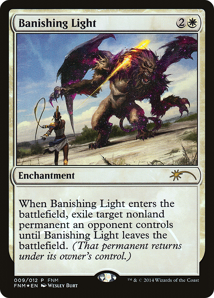 Banishing Light (F14-009) - Friday Night Magic 2014 Foil