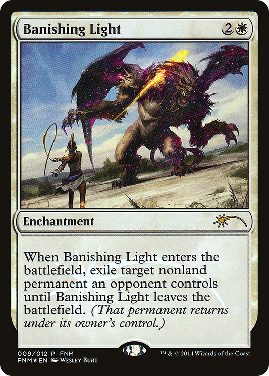 Banishing Light (FNM-009) - Friday Night Magic 2014 Foil