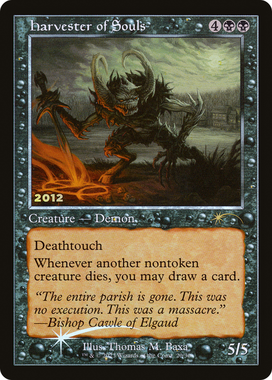 Harvester of Souls (30A-P-020) - 30th Anniversary Play Promos Foil