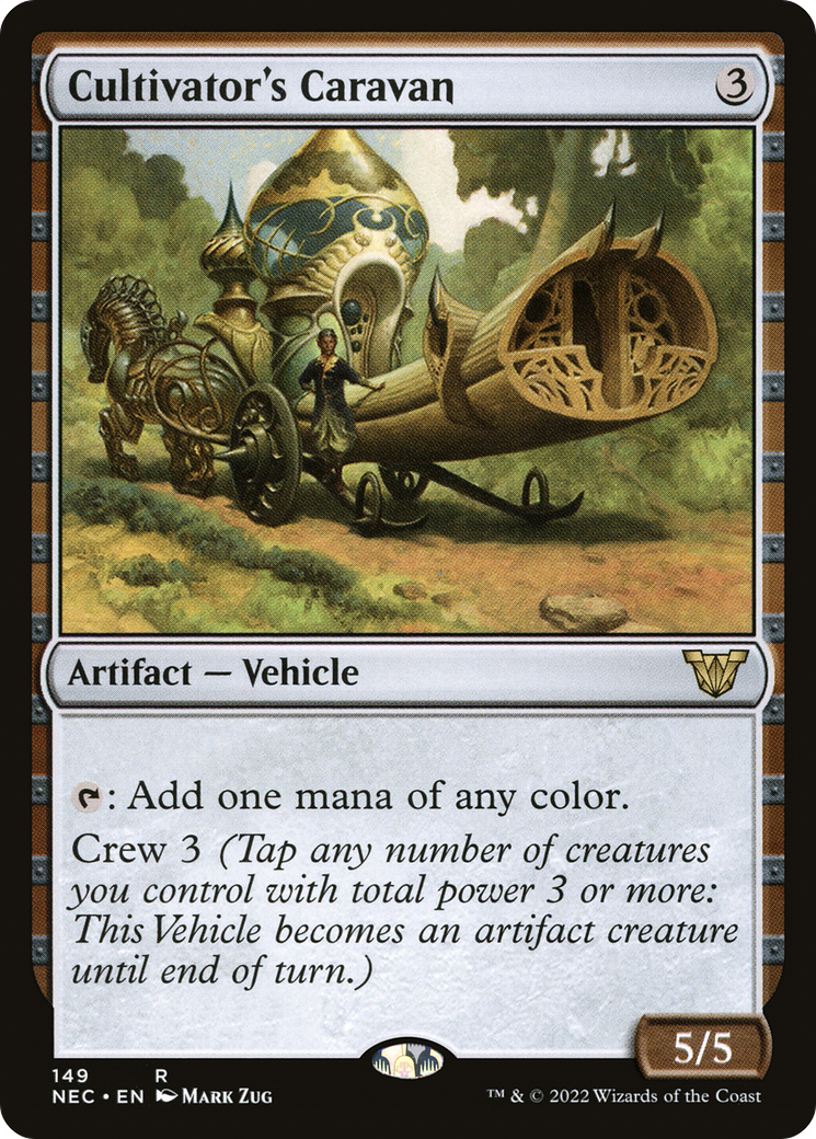 Cultivator's Caravan (NEC-149) - Neon Dynasty Commander