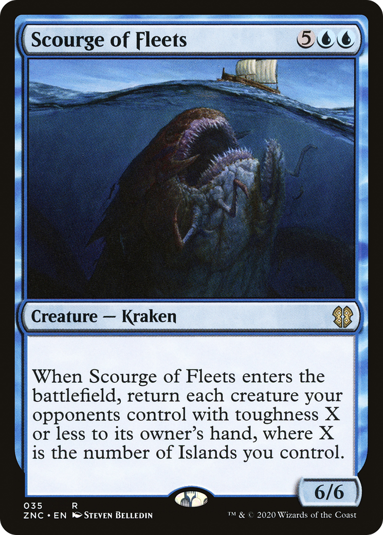 Scourge of Fleets (ZNC-035) - Zendikar Rising Commander