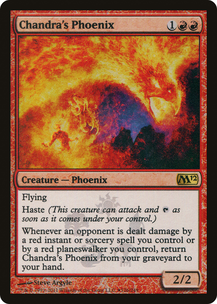 Chandra's Phoenix (PM12-126★) - Magic 2012 Promos Foil