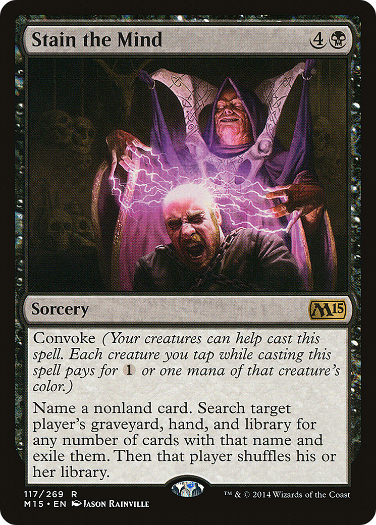 Stain the Mind (M15-117) - Magic 2015 Foil