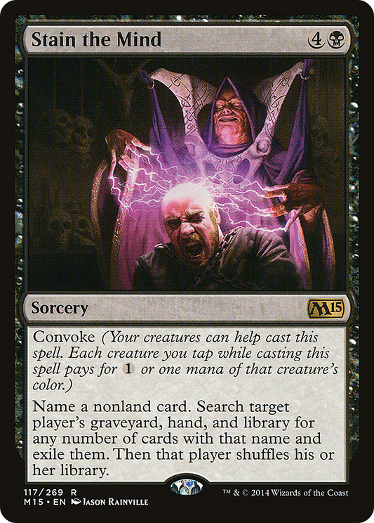 Stain the Mind (M15-117) - Magic 2015 Foil