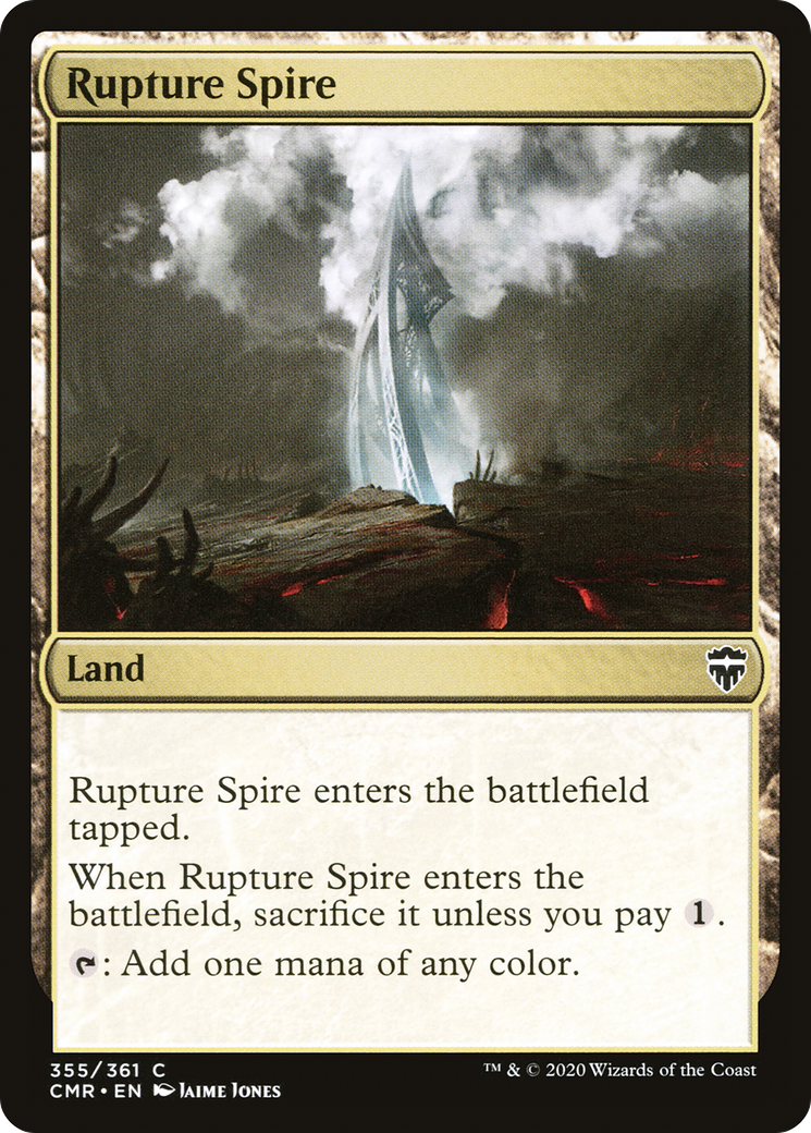 Rupture Spire (CMR-355) - Commander Legends