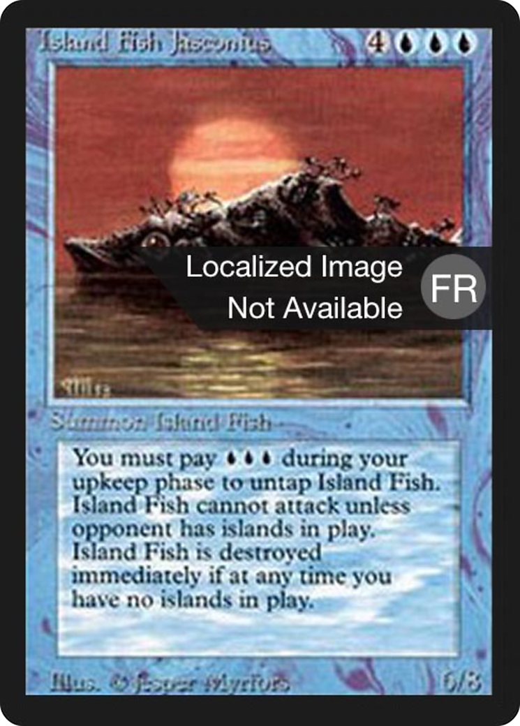 Island Fish Jasconius (FBB-061) - Foreign Black Border