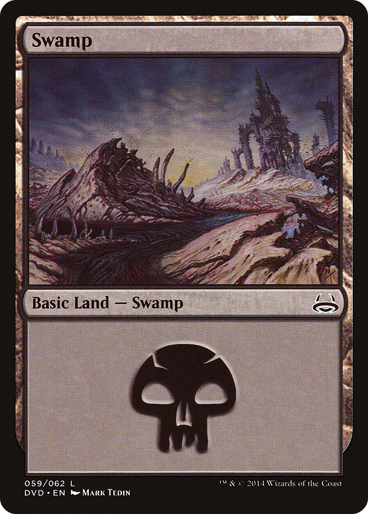 Swamp (DVD-059) - Duel Decks Anthology: Divine vs. Demonic