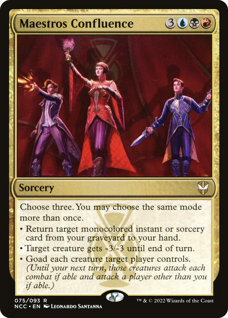 Maestros Confluence (NCC-075) - New Capenna Commander