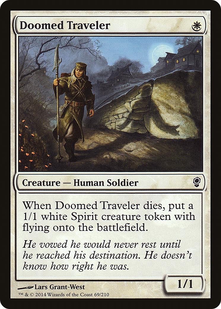 Doomed Traveler  (CNS-069) - Conspiracy Foil