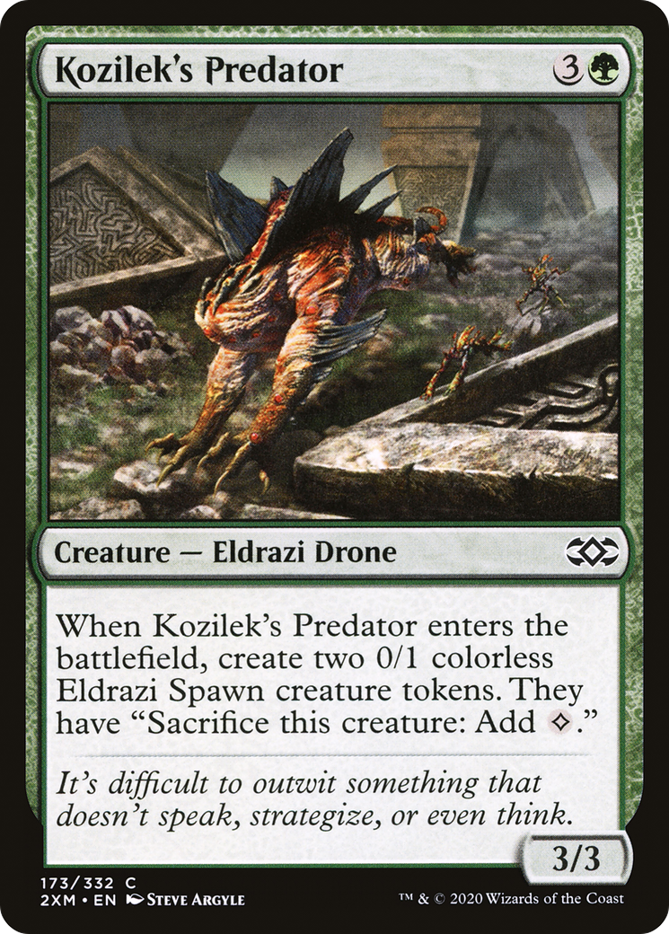 Kozilek's Predator (2XM-173) - Double Masters Foil