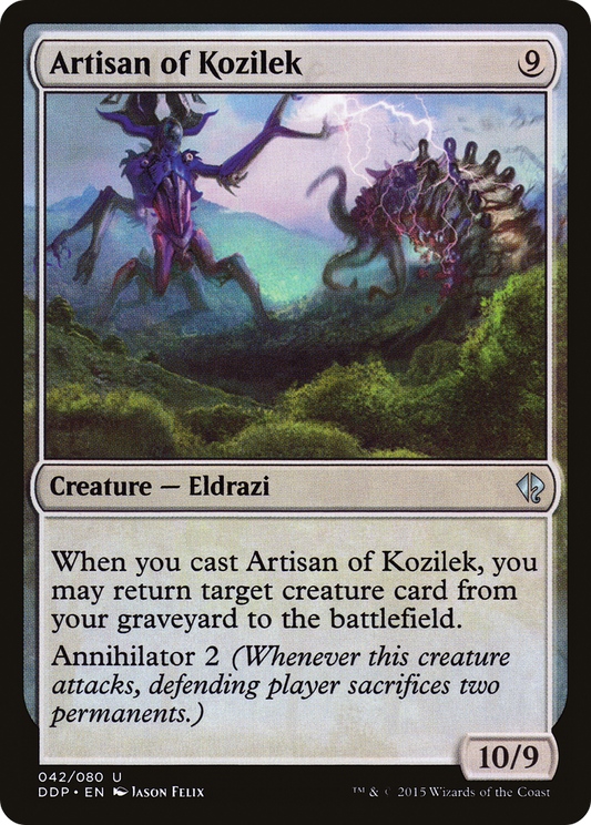 Artisan of Kozilek (DDP-042) - Duel Decks: Zendikar vs. Eldrazi