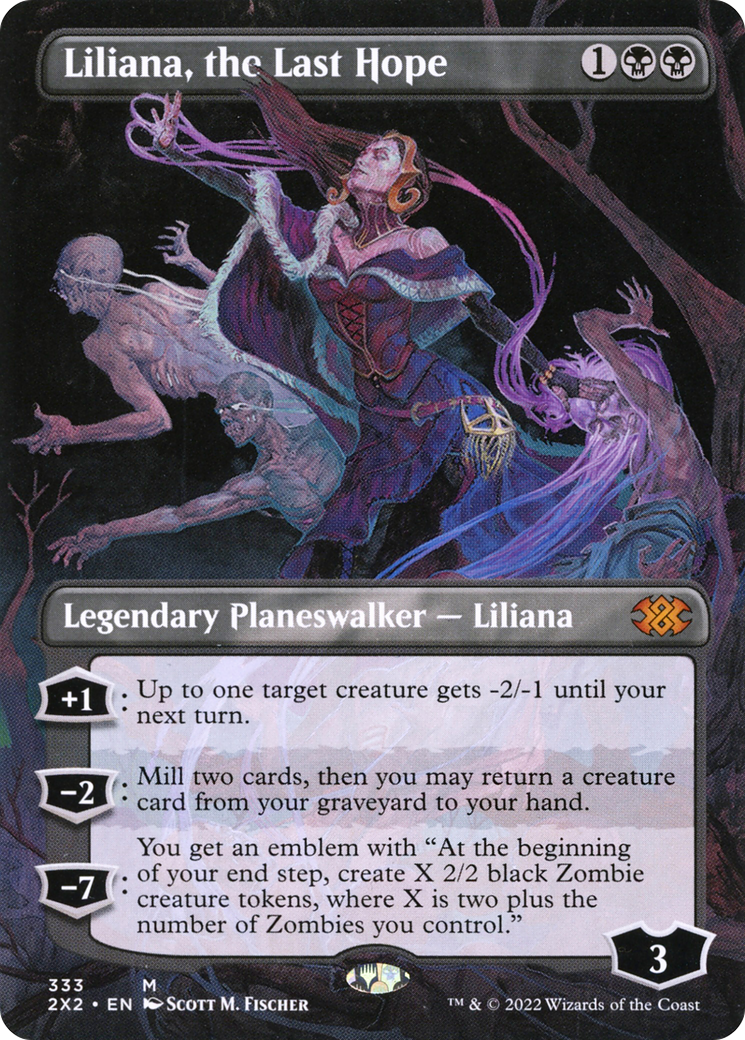 Liliana, the Last Hope (2X2-333) - Double Masters 2022 (Borderless)