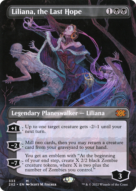 Liliana, the Last Hope (2X2-333) - Double Masters 2022 (Borderless)